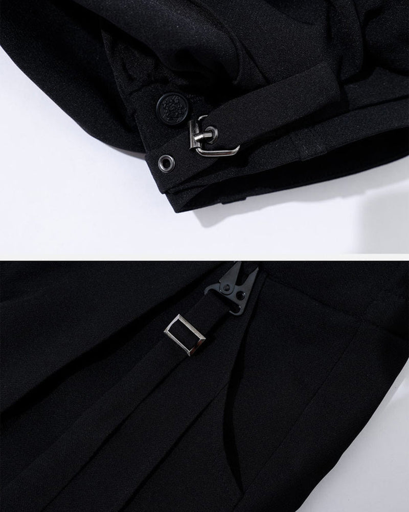 Ensemble de Vêtements Unisexe Chic Sombre