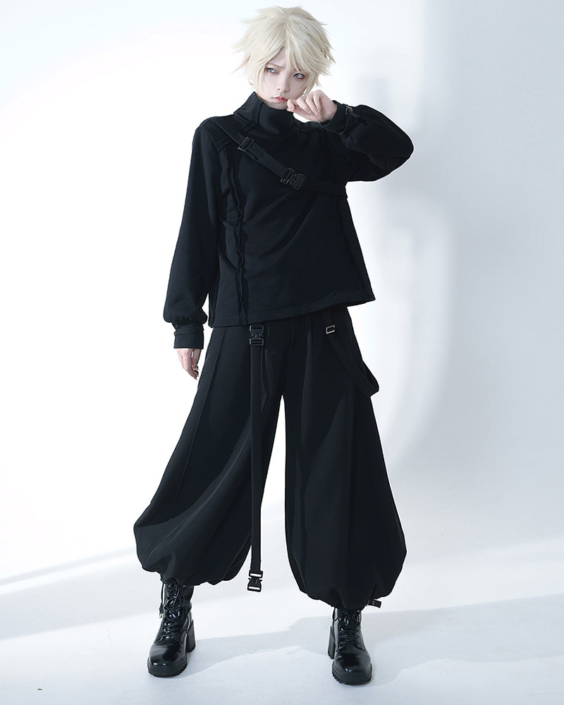 Ensemble de Vêtements Unisexe Chic Sombre