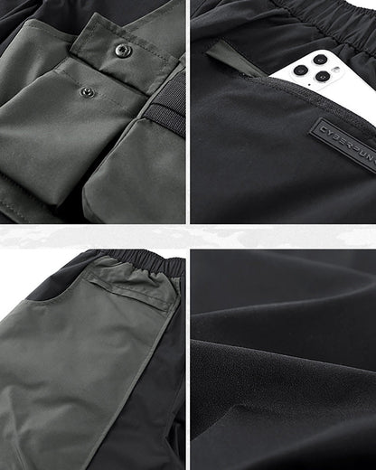 Shorts cargo à double couche tout temps