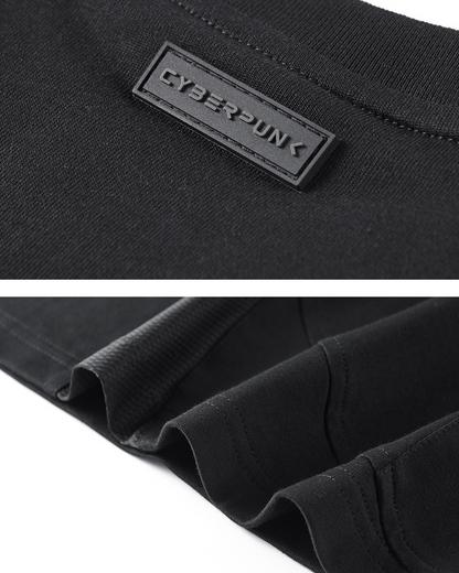 T-shirt géométrique style urbain