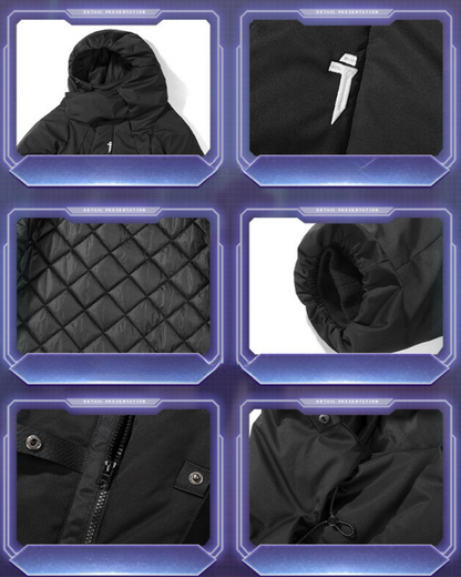 Manteau d'Hiver Long Chic et Confortable