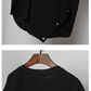 T-shirt à Ourlet Zippé Tendance