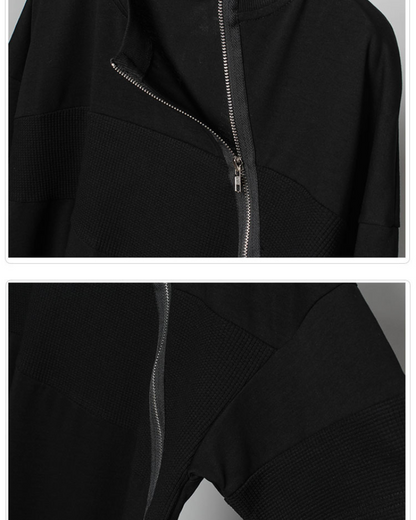 T-shirt à Ourlet Zippé Tendance