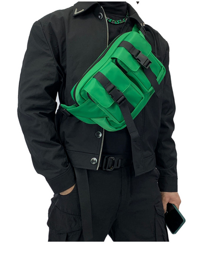 Sac à bandoulière en nylon multifonctionnel