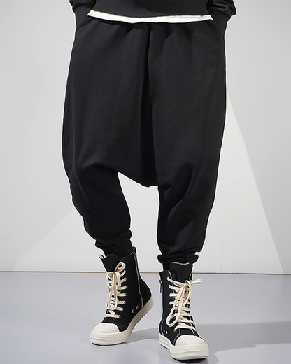 Pantalons à Entrejambe Basse Élégants