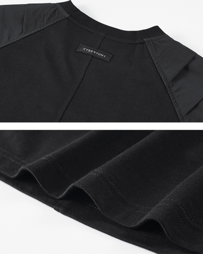 T-shirt Patchwork Urbain Adaptatif