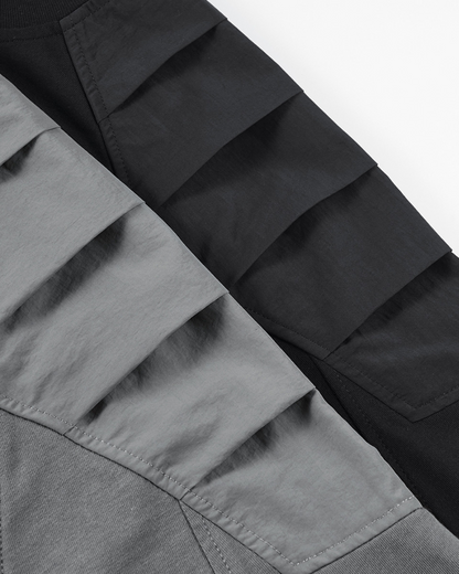 T-shirt Patchwork Urbain Adaptatif