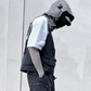 Gilet Cargo à Capuche Multi-Poches