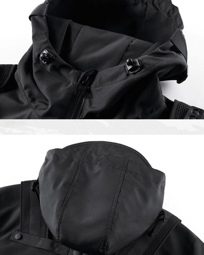 Hoodie à Poches Cargo Multi-Style