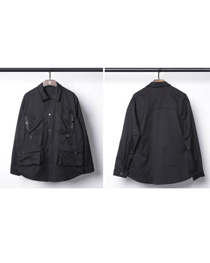 Chemise Utility Patchwork Élégante