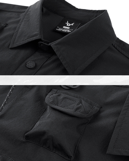 Chemise Haut à Manches Patchwork Chic