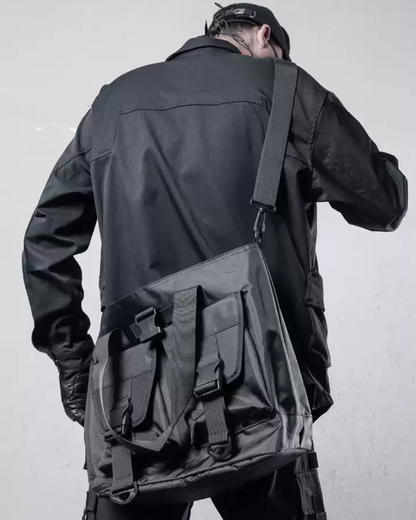 Chemise Utility Patchwork Élégante