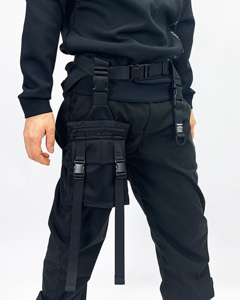 Sac bandoulière noir élégant