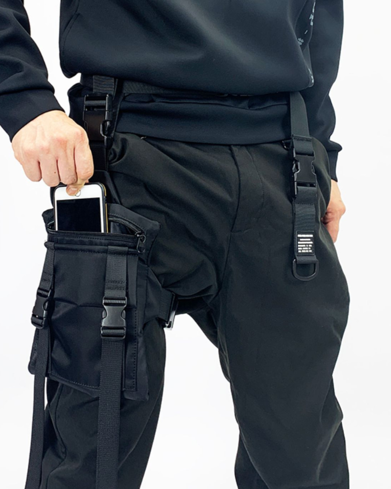 Sac bandoulière noir élégant
