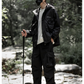 Pantalon Cargo Noir Chic