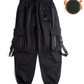 Pantalon Cargo Noir Chic