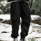 Pantalon Cargo Noir Chic