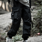 Pantalon Cargo Noir Chic
