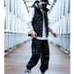 Pantalon Cargo Noir Chic