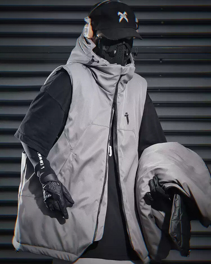 Veste d'Hiver Polyvalente avec Manches