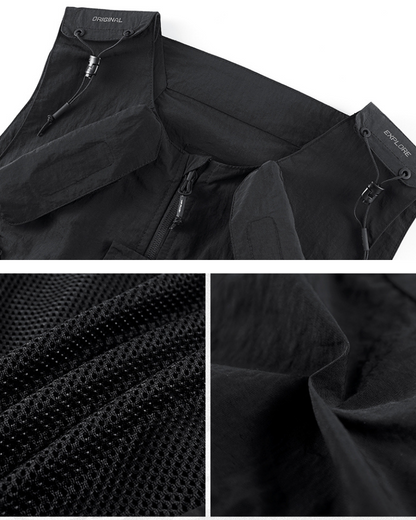 Gilet de Sport Aventure Multi-Poches