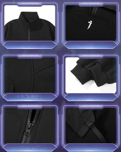 Gilet à Capuche Superposé Toutes Saisons