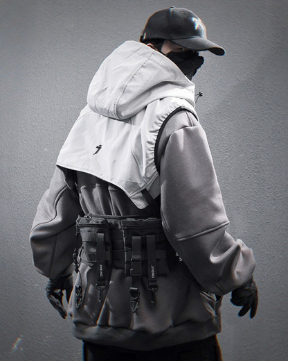 Gilet à Capuche Superposé Toutes Saisons