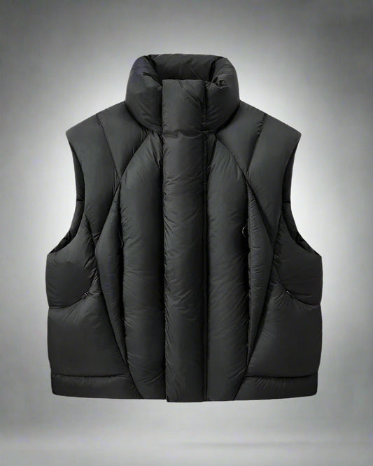 Gilet d'Hiver en Nylon Toutes Saisons