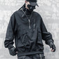 Hoodie zippé à col montant chic