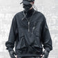 Hoodie zippé à col montant chic