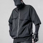 Chemise à Manches Courtes à Zip Dynamique