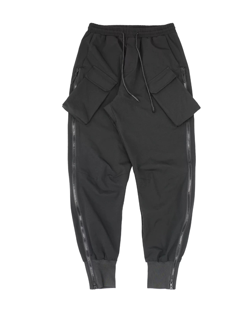 Pantalons Cargo Zippés Multi-Fonctionnels