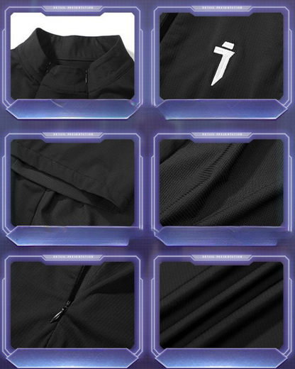 Haut Chic avec Col Zippé