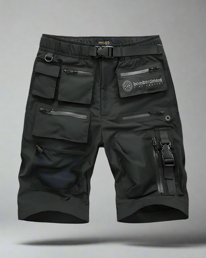 Shorts Cargo à Poches Zippées Tout Temps