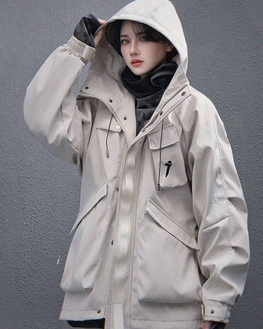 Manteau à Capuche Unisexe Toutes Saisons