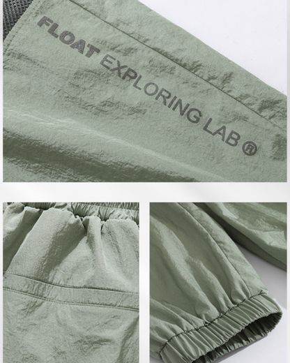 Pantalons Cargo Mesh Chic et Scintillants