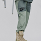 Pantalons Cargo Mesh Chic et Scintillants