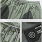 Pantalons Cargo Mesh Chic et Scintillants