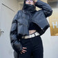 Veste Puffer Gothique