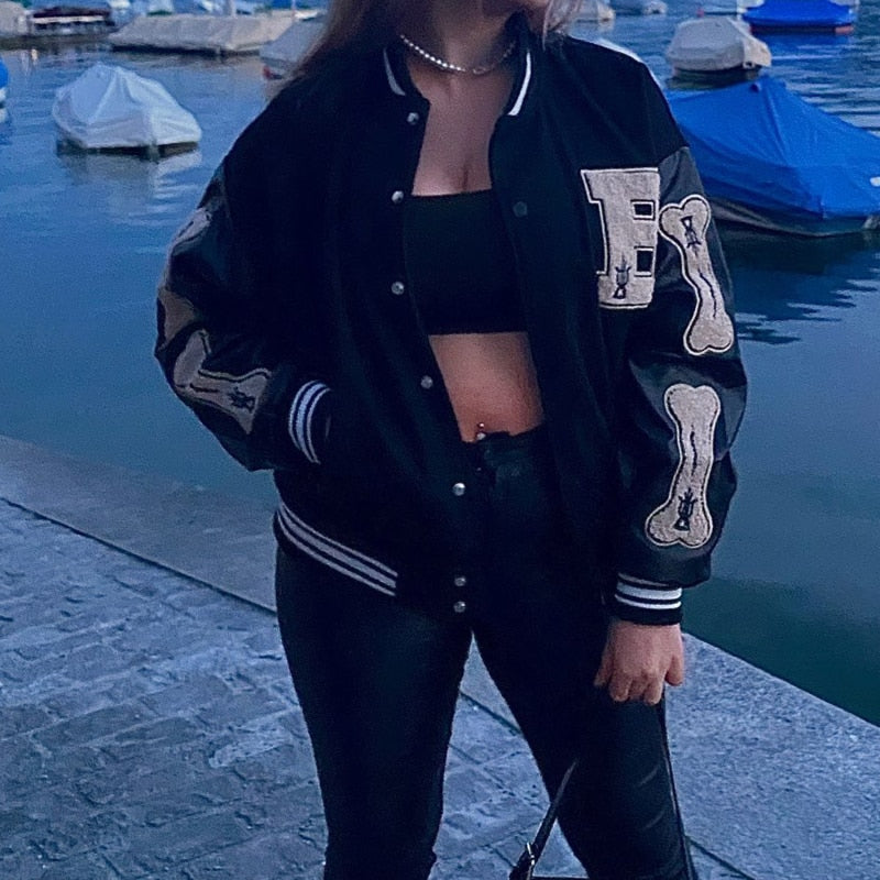 Veste Varsity Vintage