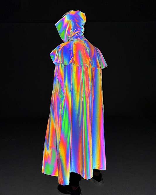 Manteau de Sorcier Magique et Scintillant