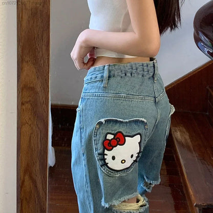 Jeans Hello Kitty Y2K