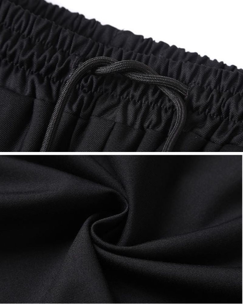Pantalons Tech à Jambes Évasées Chic