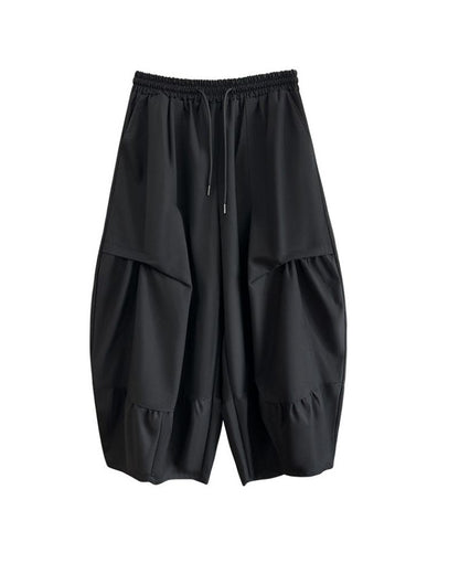 Pantalons Tech à Jambes Évasées Chic