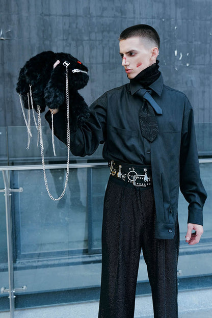 Sac en bandoulière créature prêt pour l'aventure