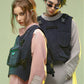 Gilet de Cargo Futuriste Double Face