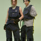 Gilet de Cargo Futuriste Double Face