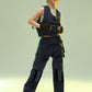 Gilet de Cargo Futuriste Double Face