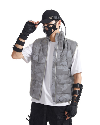 Gilet d'Hiver Réfléchissant Discret