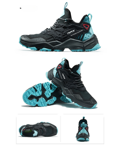 Chaussures de randonnée tissées prêtes pour les sentiers